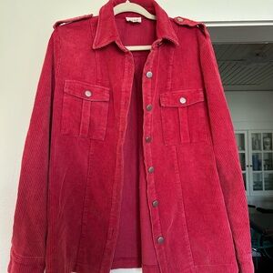 Pink Corduroy Jacket